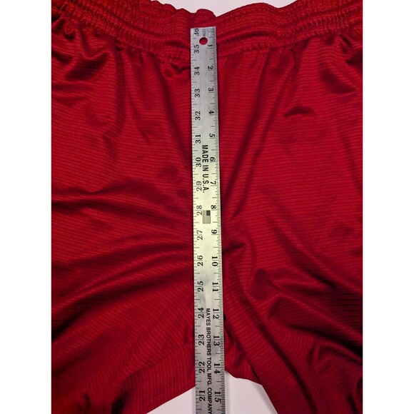 Nike Basketball Active Performance Shorts Red Medium Mens - Picture 6 of 6
